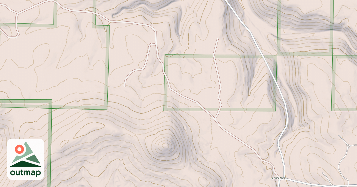 Map of BONANZA