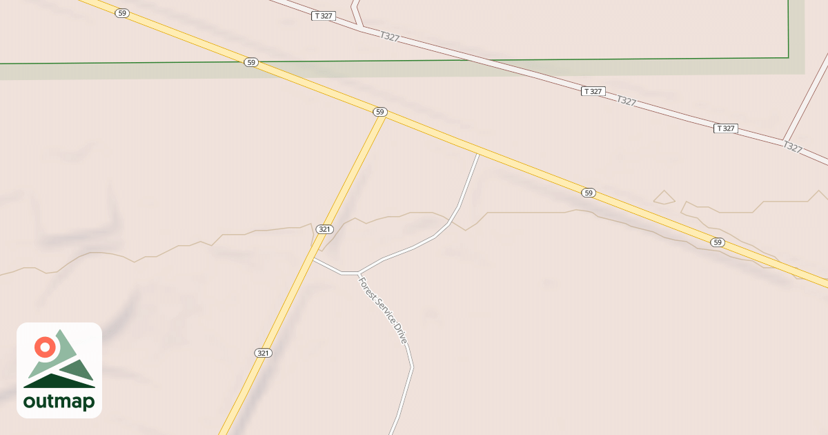 Map of RESERVOIR ADM SITE