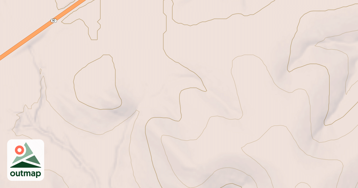 Map of 4092 B