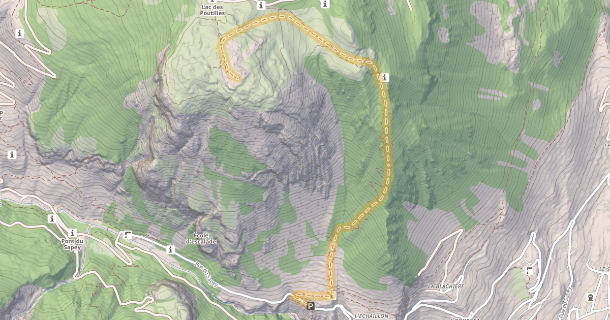 Map preview of Les Têtes — L'Eychaillon