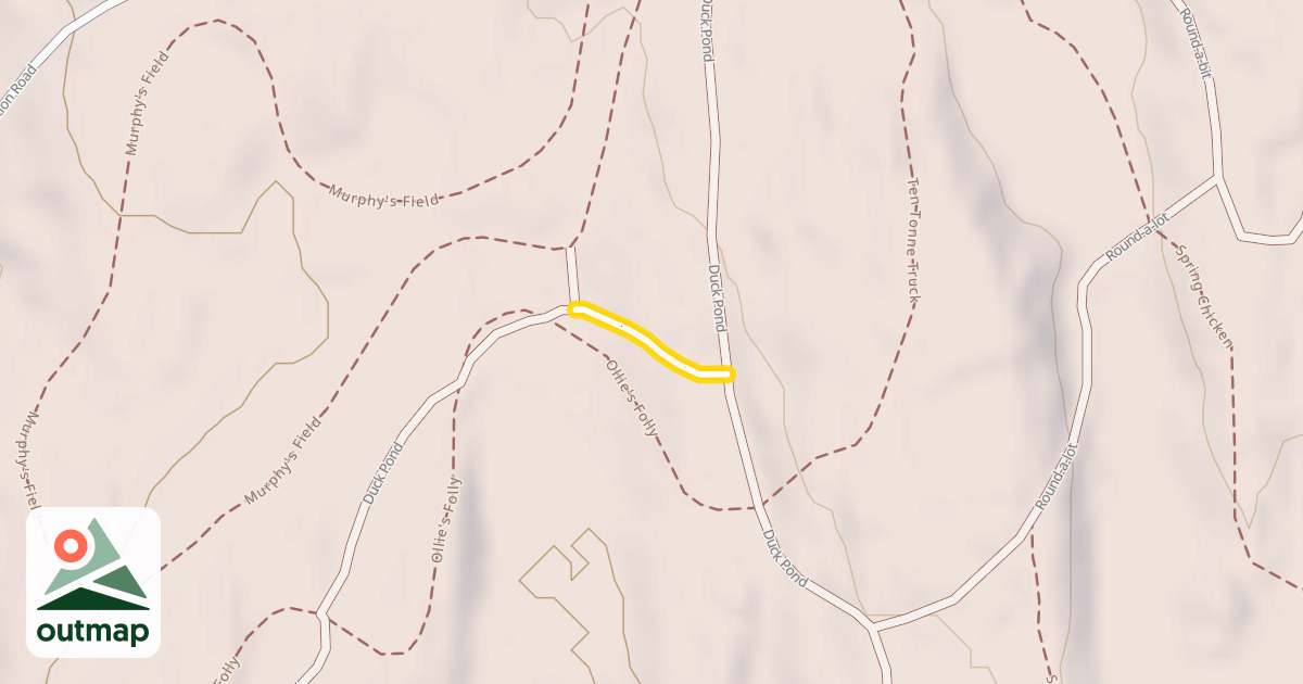 Map of Duck Pond Connection