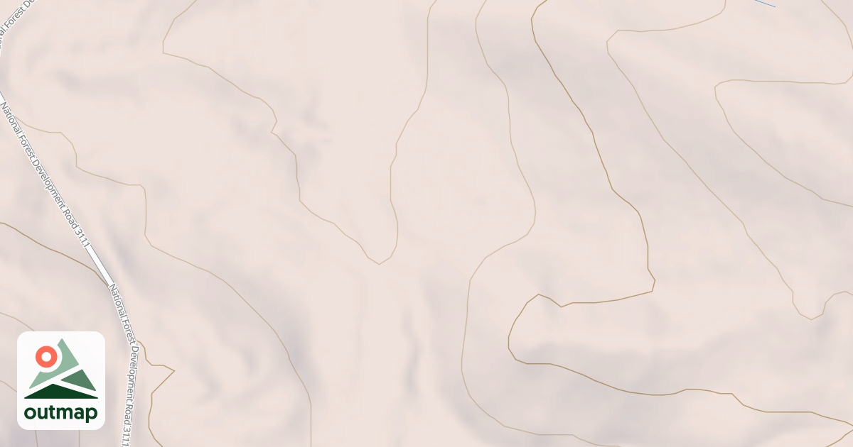 Map of BUNKER SPUR