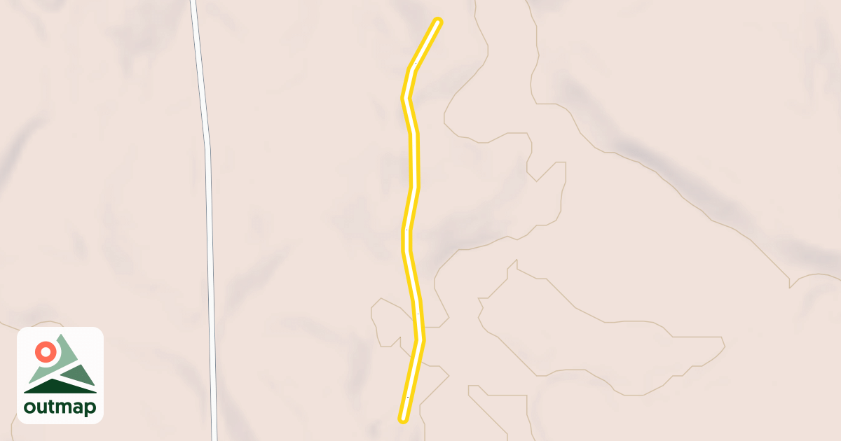 Map of North Loop Trail