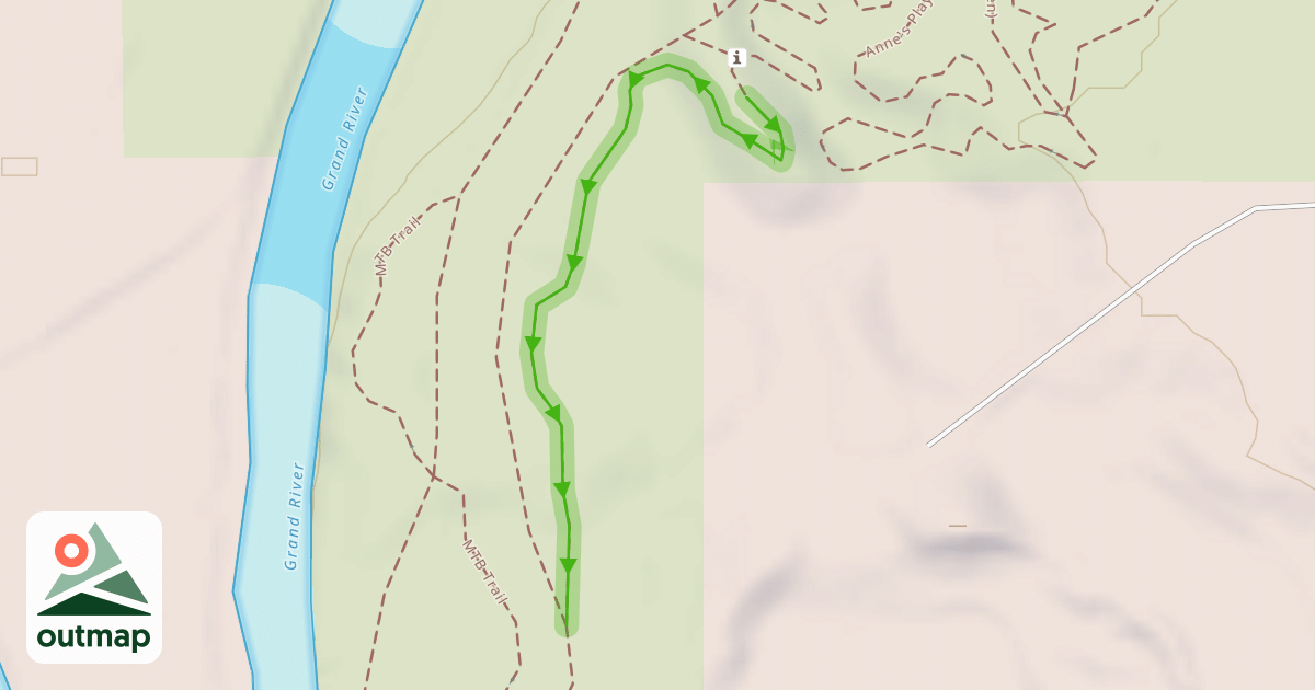 Map of MTB Trail