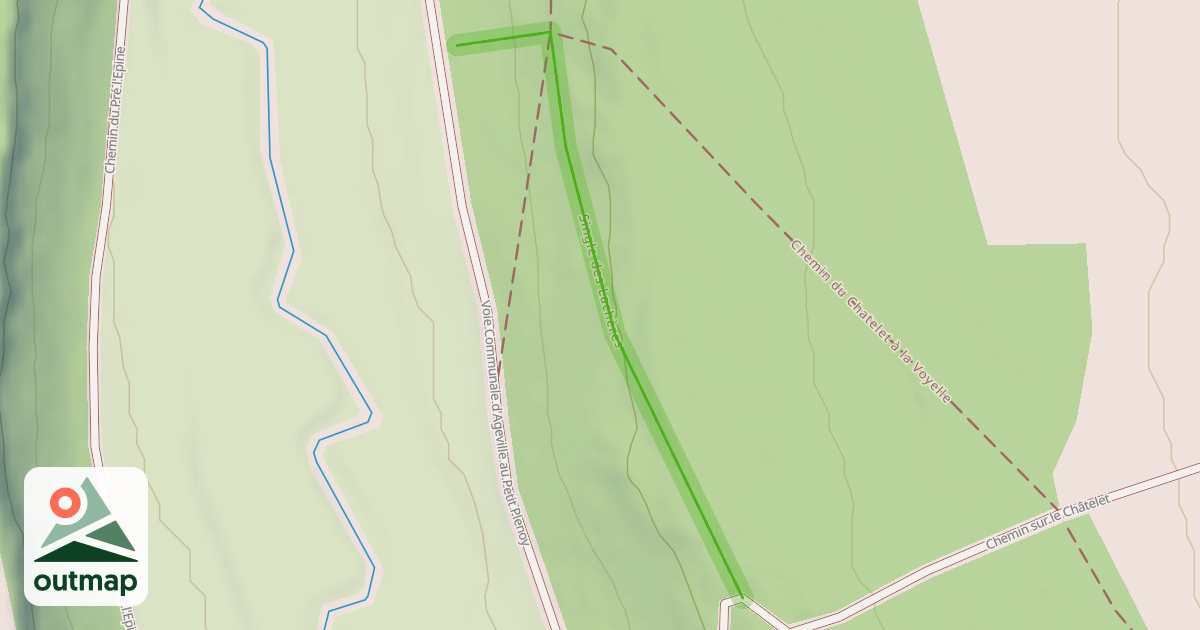 Map of Single des Lachères