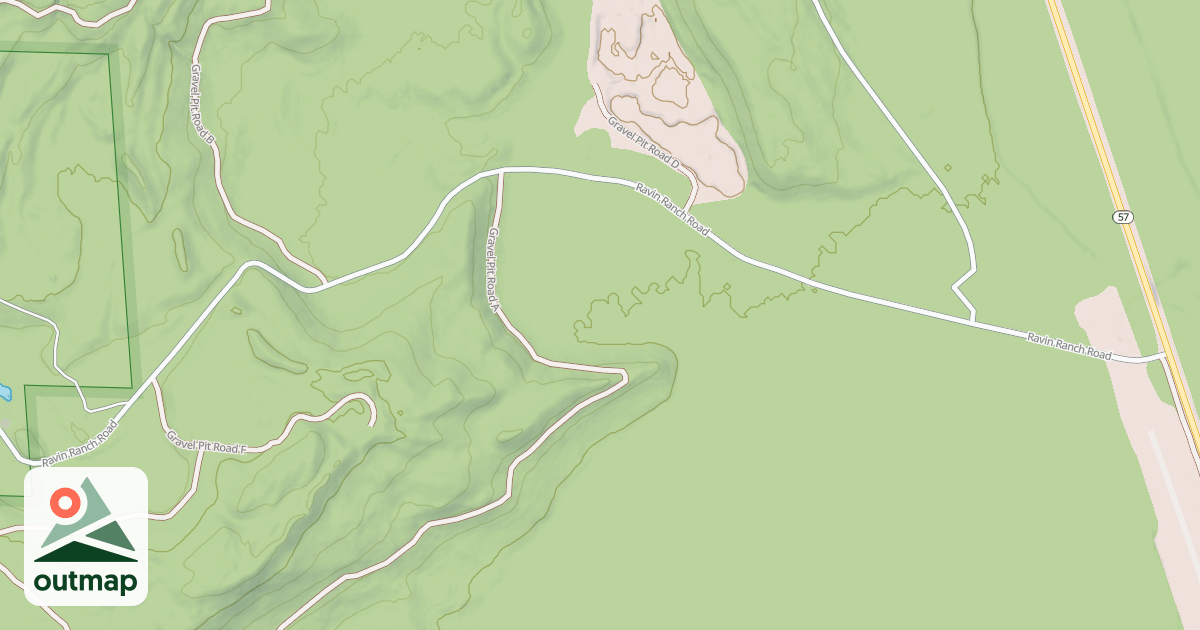 Map of GRAVEL PIT