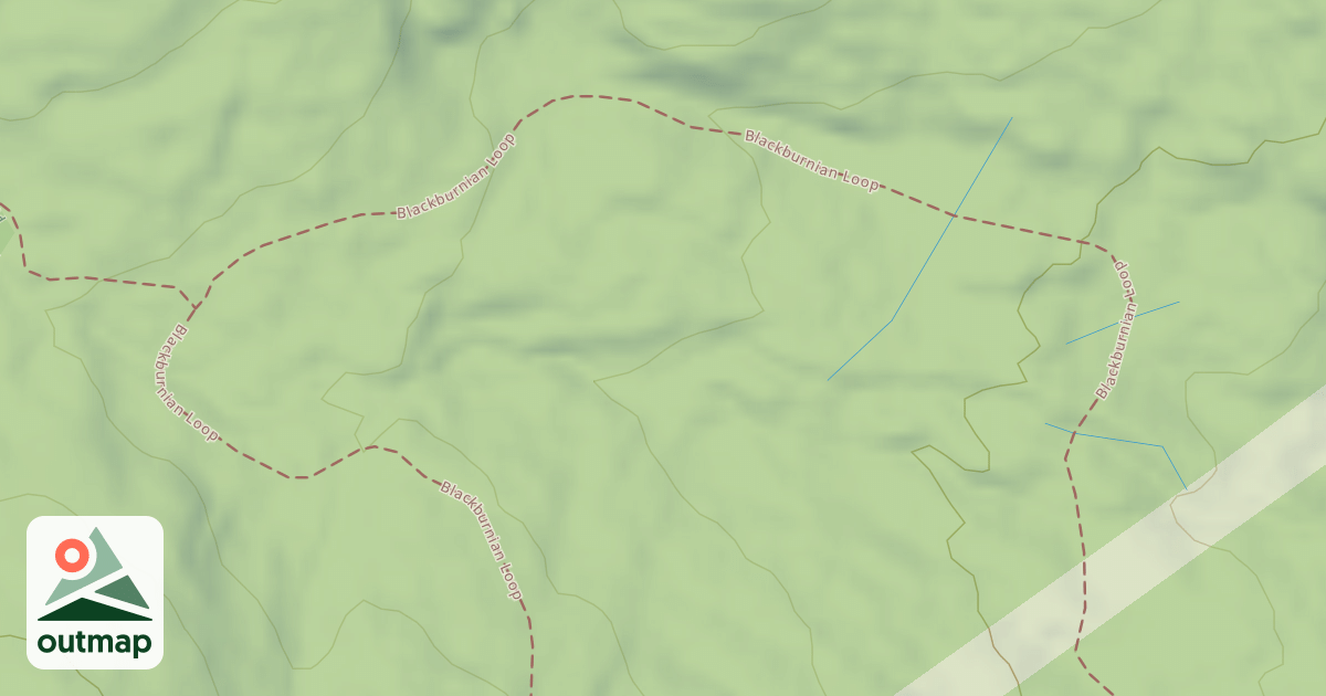 Map of Lost Pond Trail