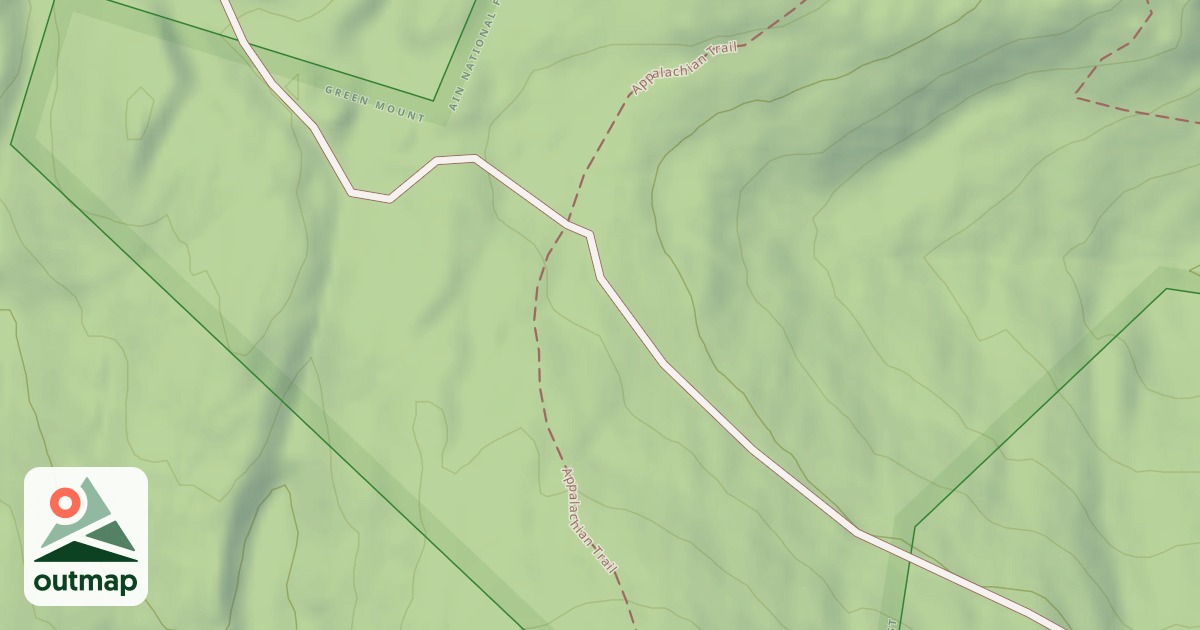Map of Dana Hill