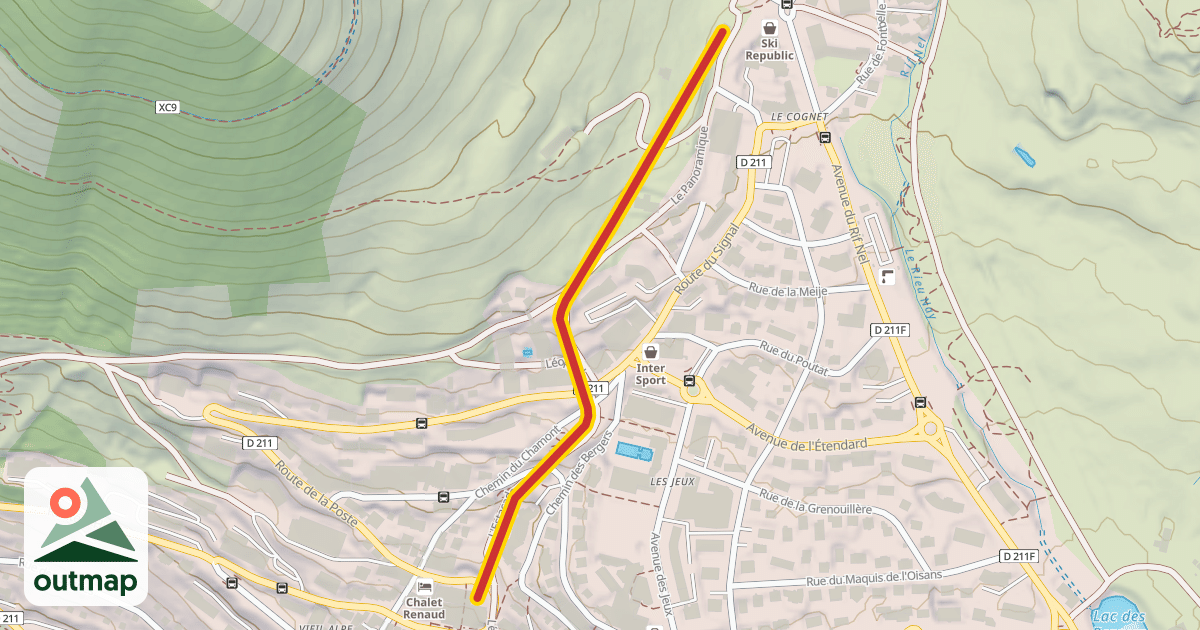 Map of Télécentre
