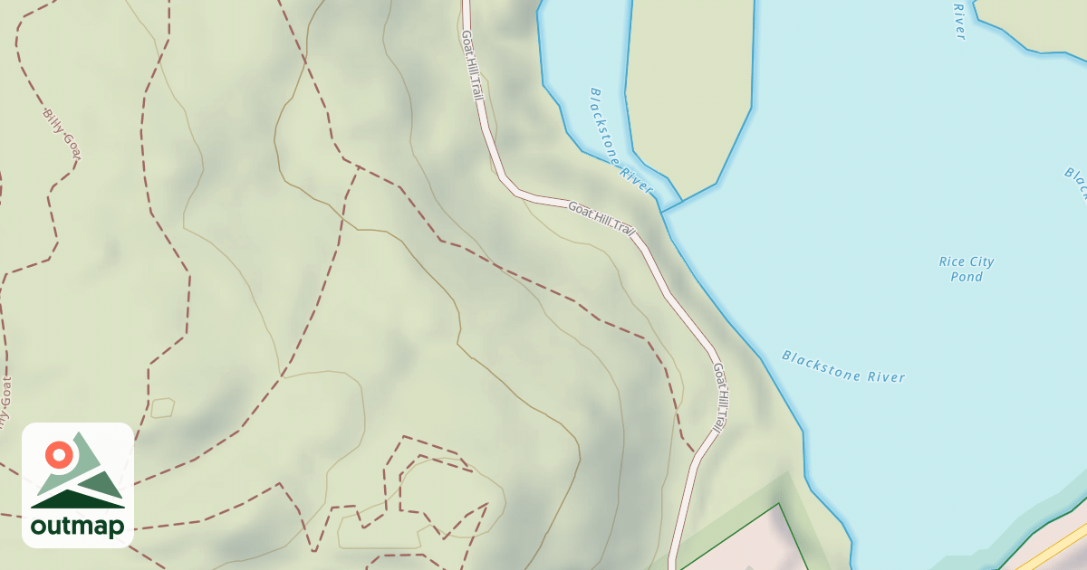 Map of Goat Hill Trail