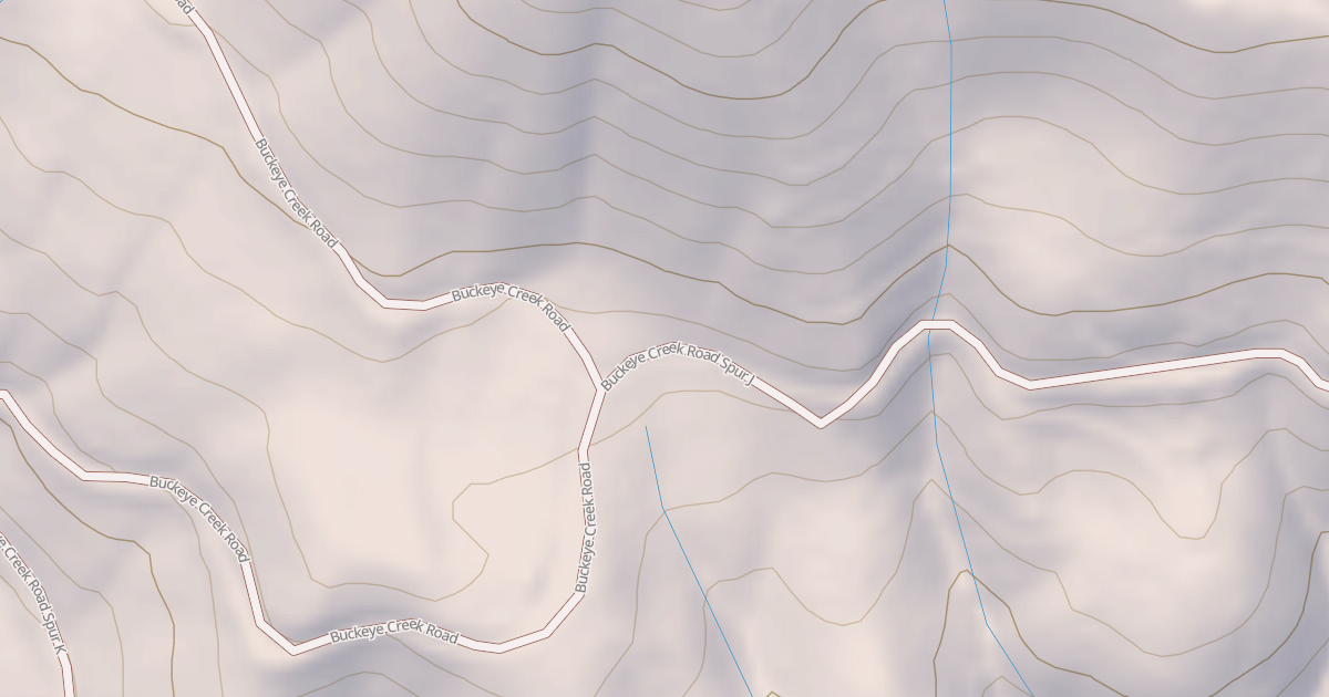 Map preview of BUCKEYE CREEK