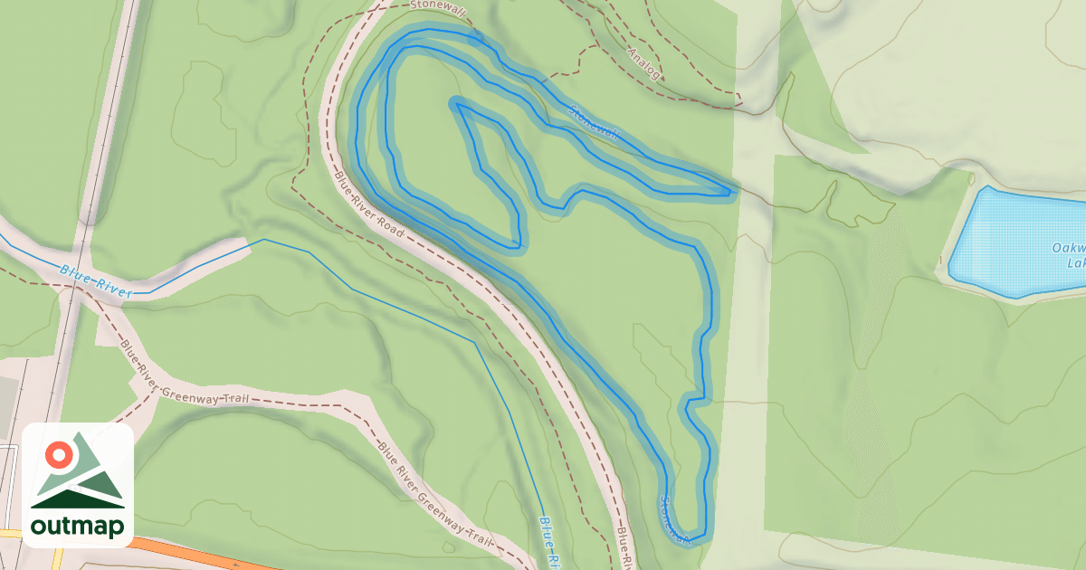 Map of Stonewall