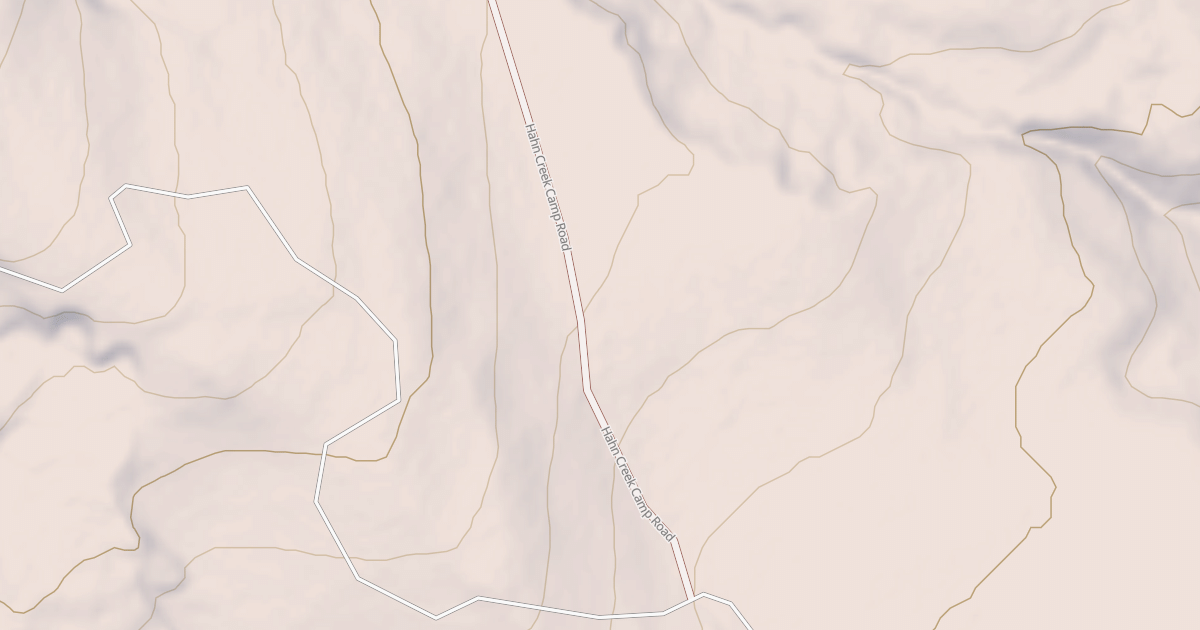 Map preview of HAHN CREEK CAMP