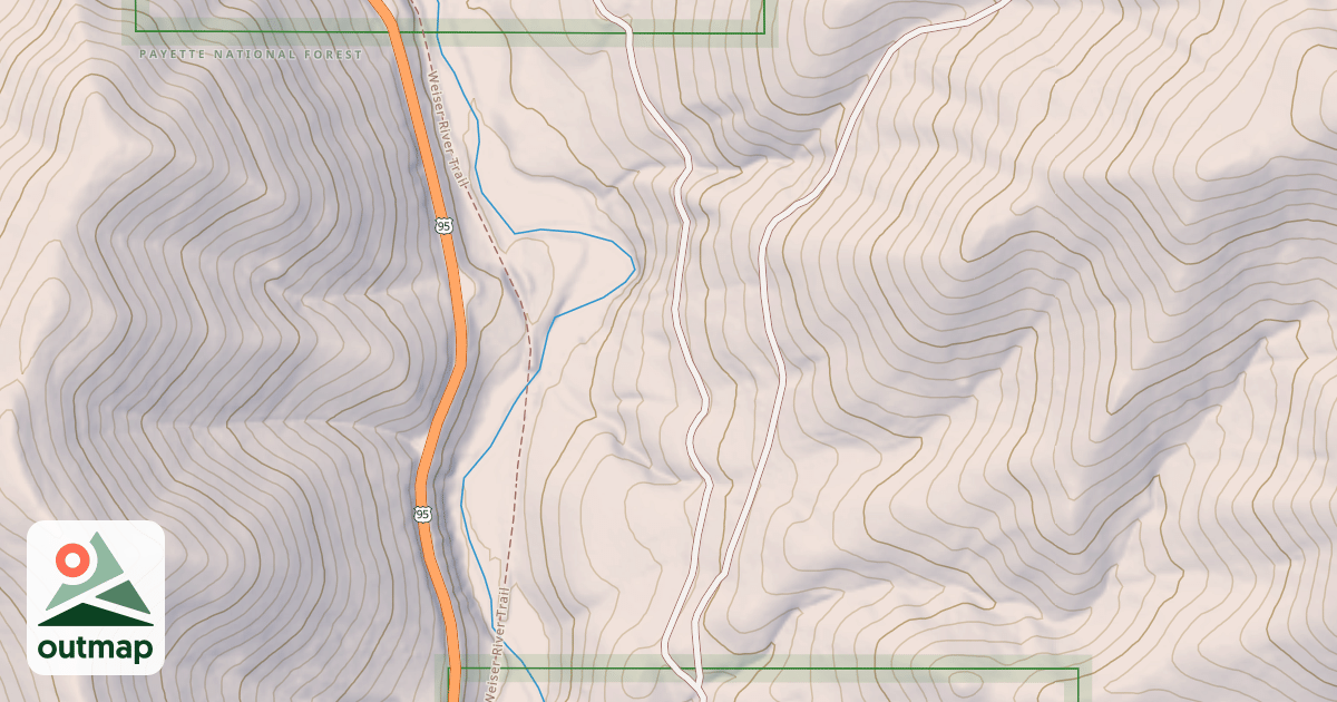 Map of GAYLORD CREEK