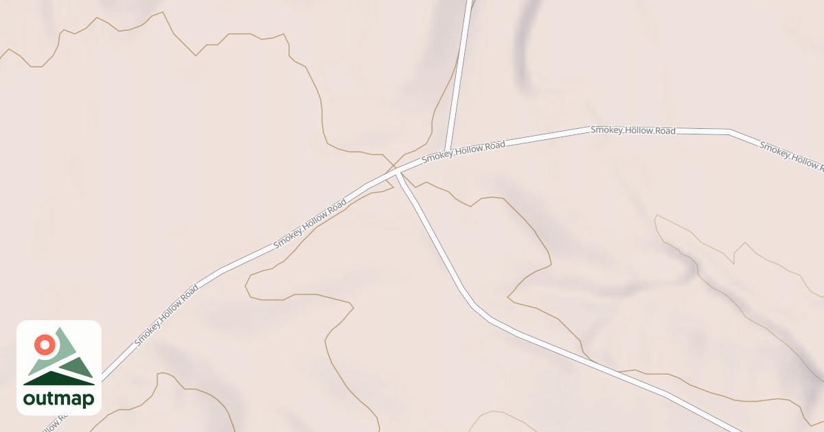 Map of SMITH CREEK SPUR