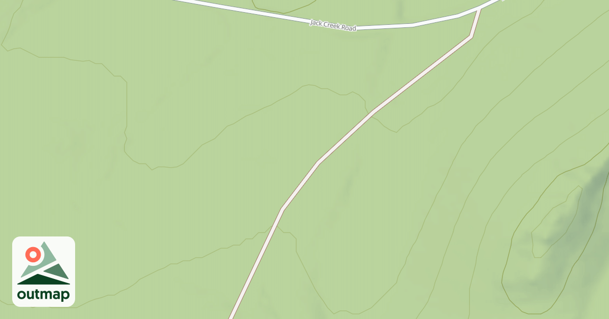 Map of JACK CREEK SPUR 2J