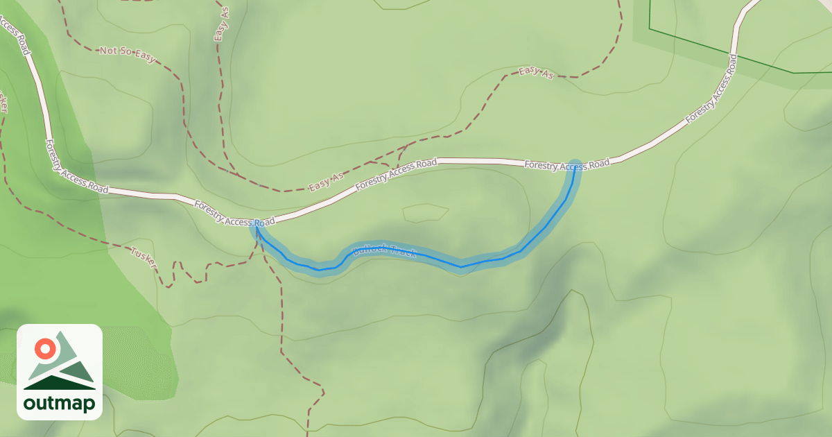 Map of Bullock Track