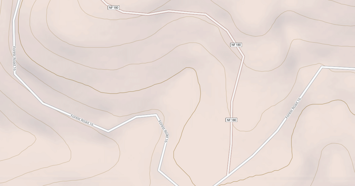 Map preview of USFS Motor Vehicle Use Map Roads {5AAC5B32-F86D-41C2-BB2E-A1A29132AA12}