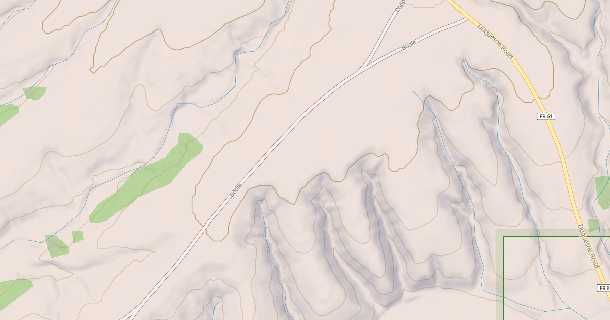 Map preview of BODIE
