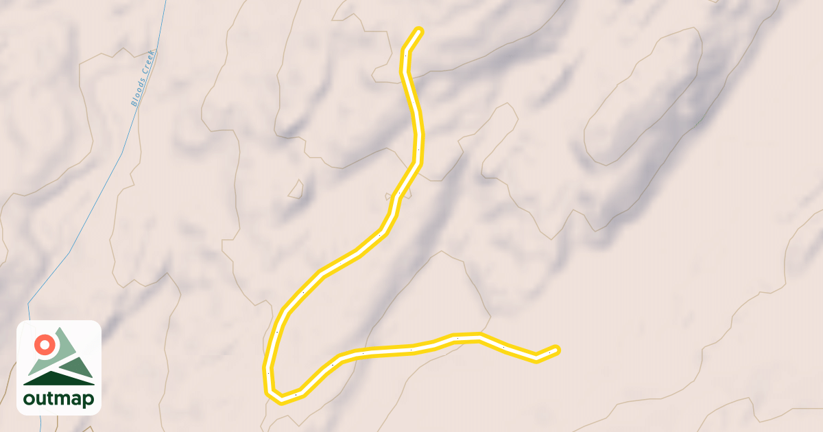 Map of 32. Walden Cutoff