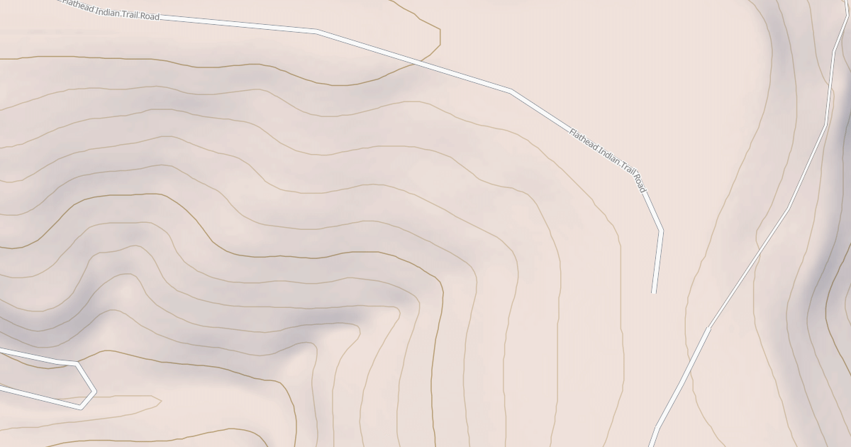 Map preview of FLATHEAD IND TRAIL