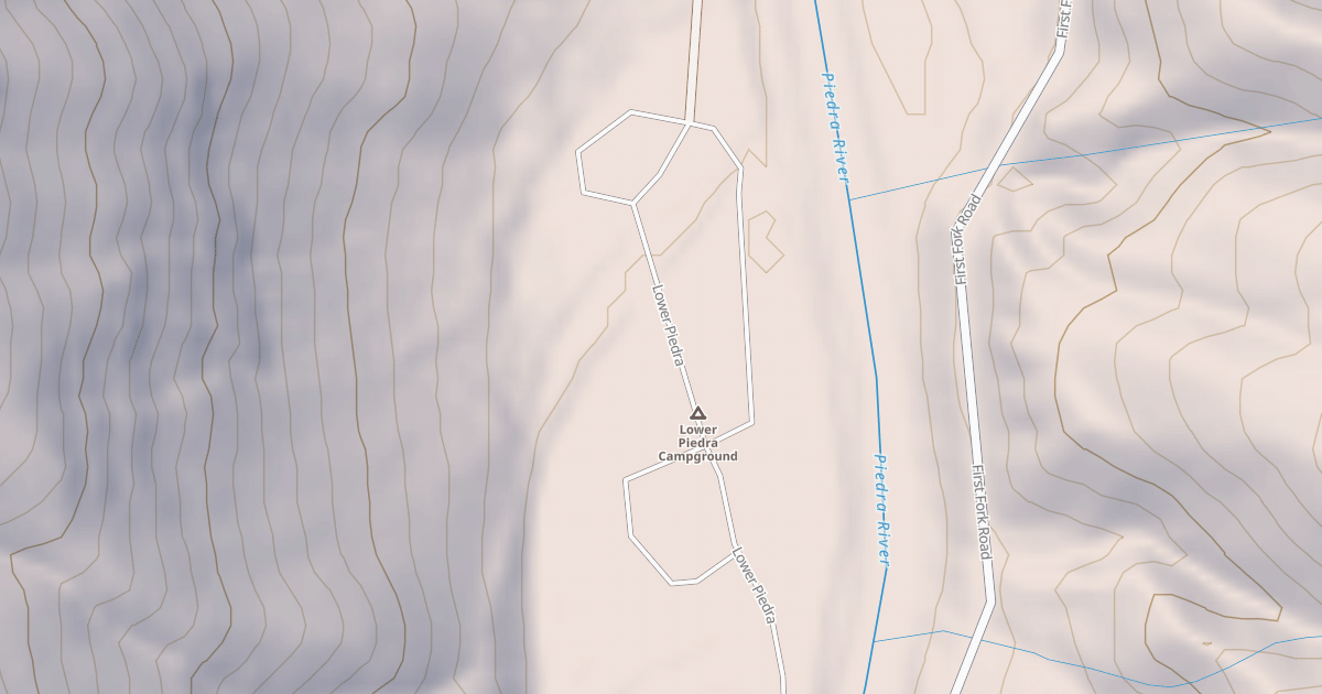 Map preview of LOWER PIEDRA CG