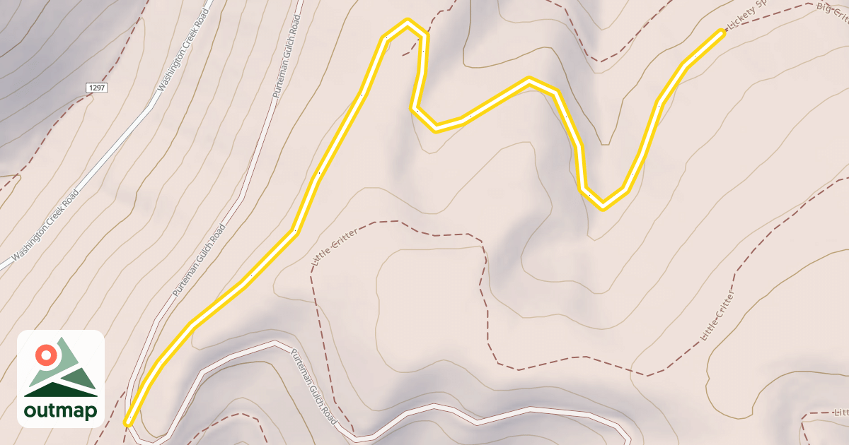 Map of Big Critter
