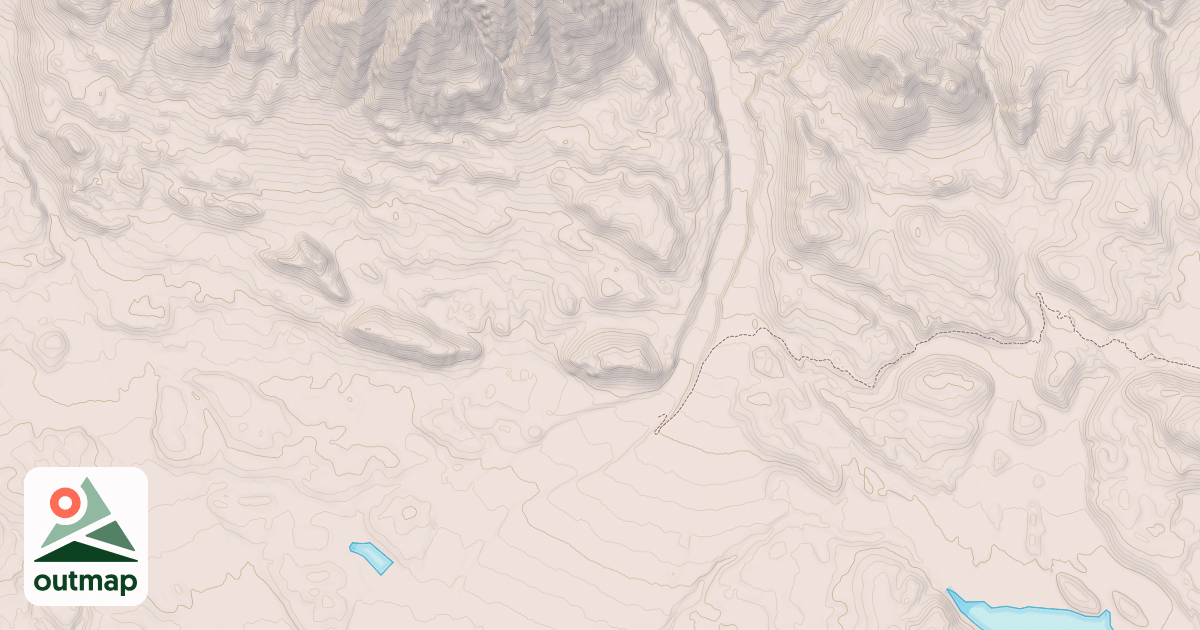 Map of Lost Creek Trail