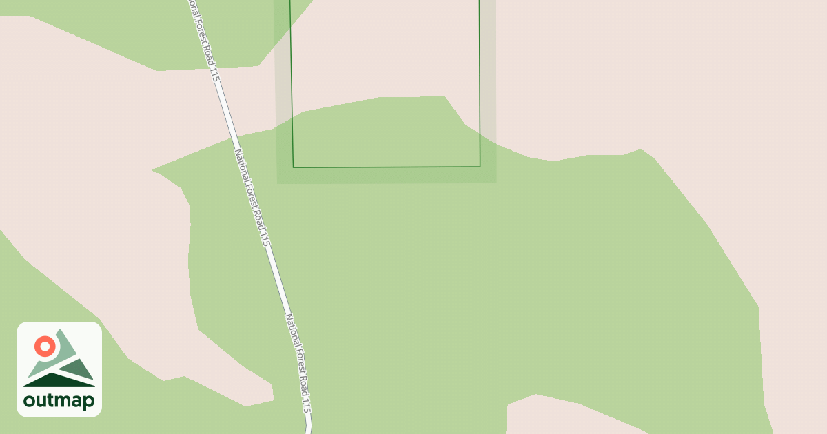 Map of USFS National Forest System Roads {BD9F83CC-6690-49D5-9D37-077A315D6A41}