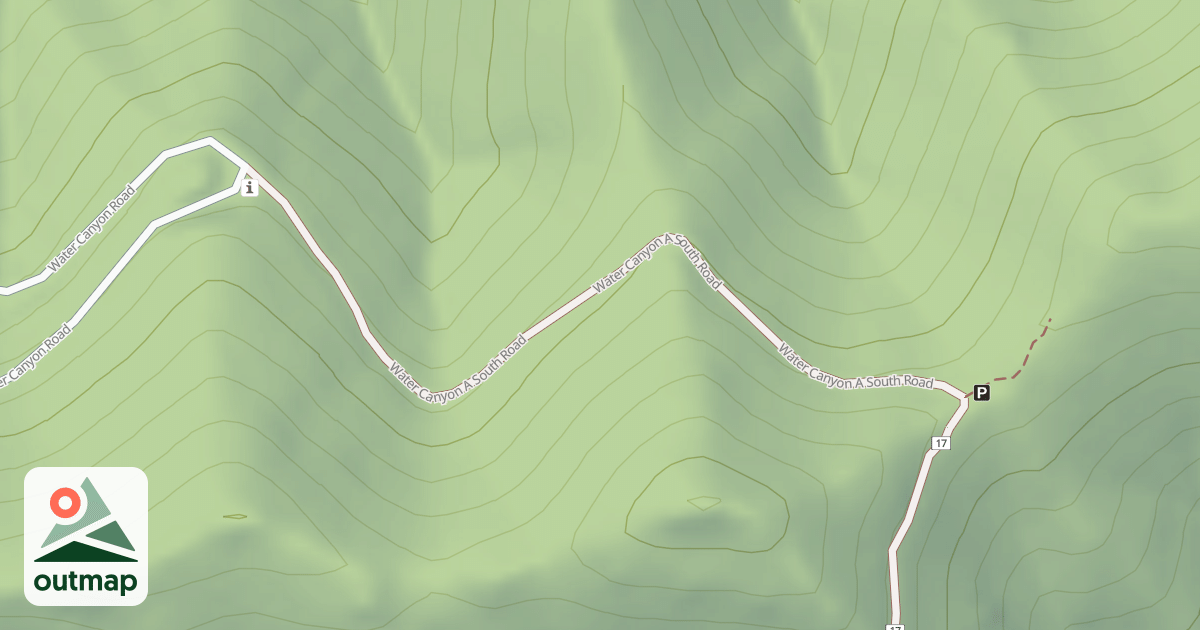 Map of WATER CANYON A S