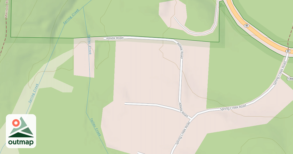 Map of ALLIKLIK ROAD