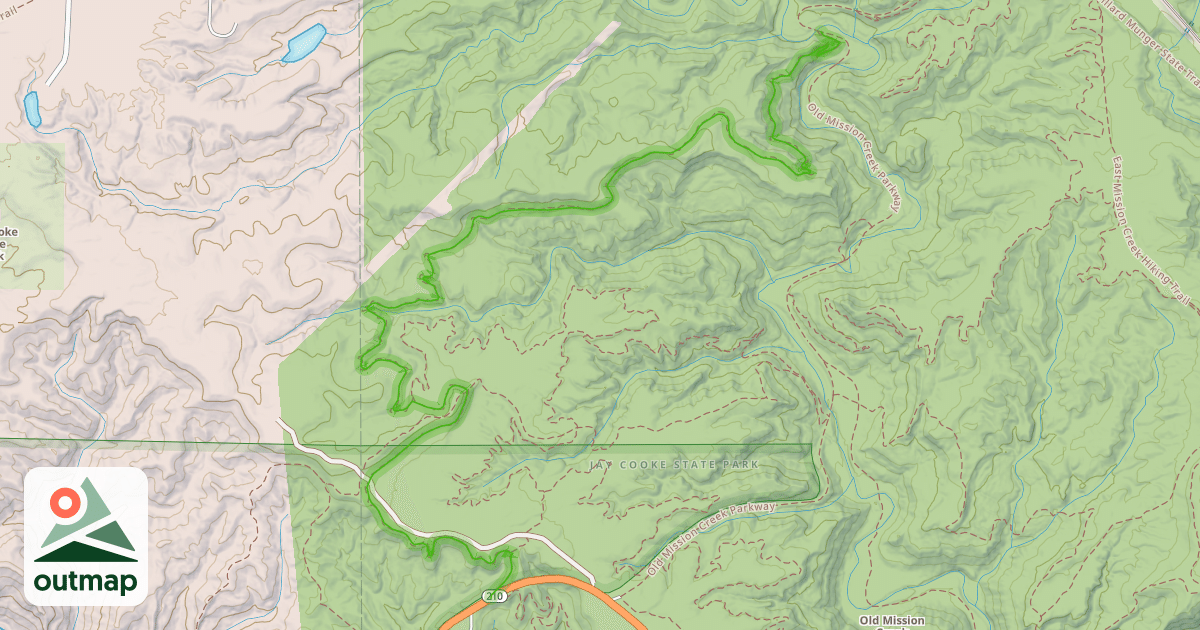 Map of Valley West