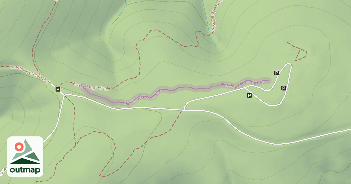 Map of Parking lot connector