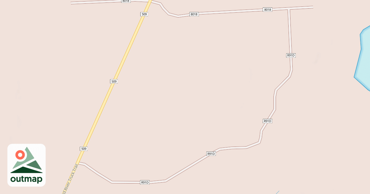 Map of 2234 SPUR R91D
