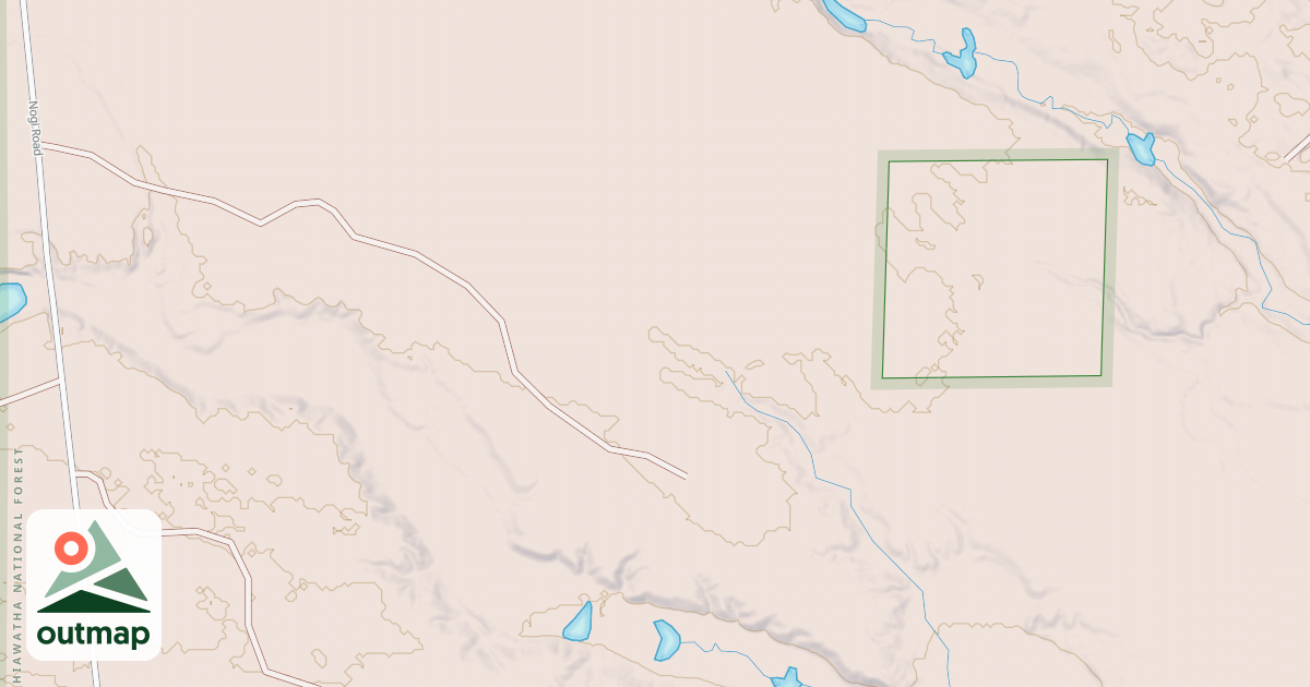 Map of BURMA GRADE SPUR F