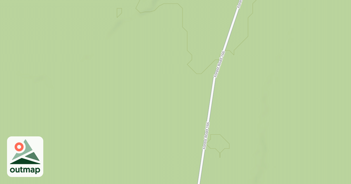 Map of FR 166K