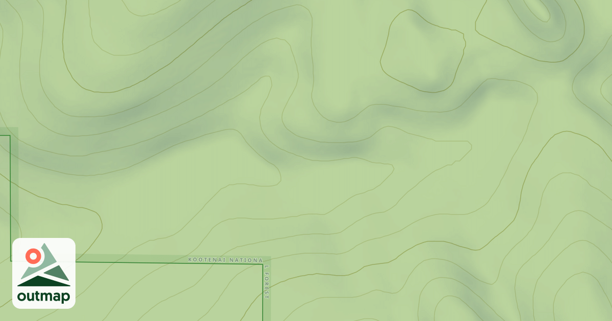 Map of BANKS SADDLE - LAKE OTHORP