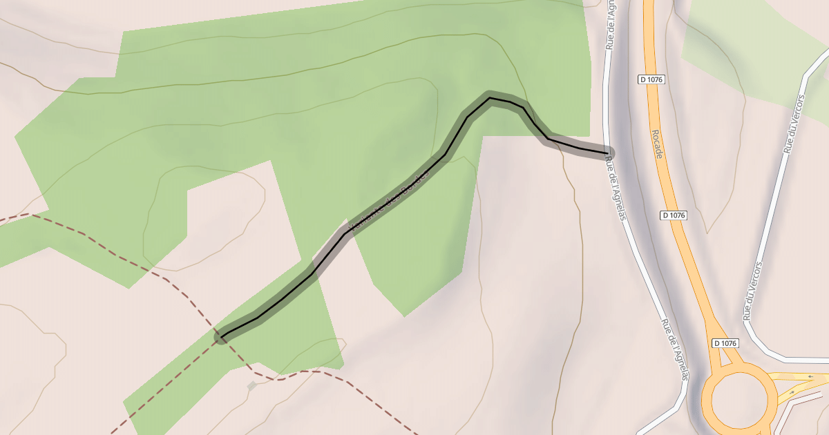 Map preview of Variante des Bordes