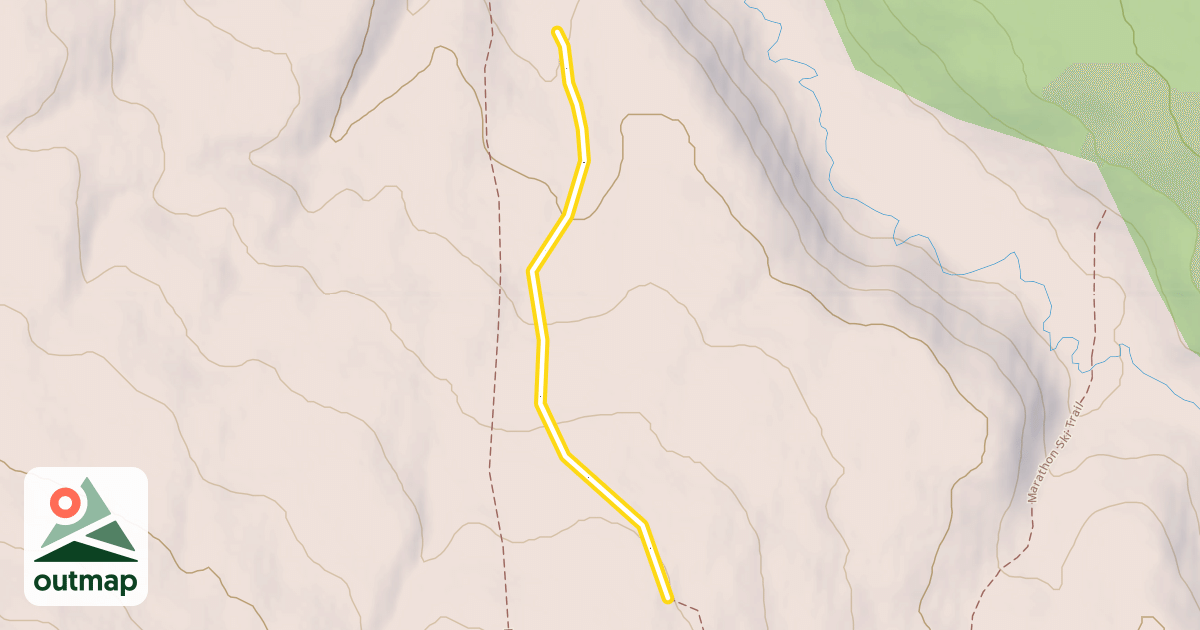 Map of Marathon Connector Trail