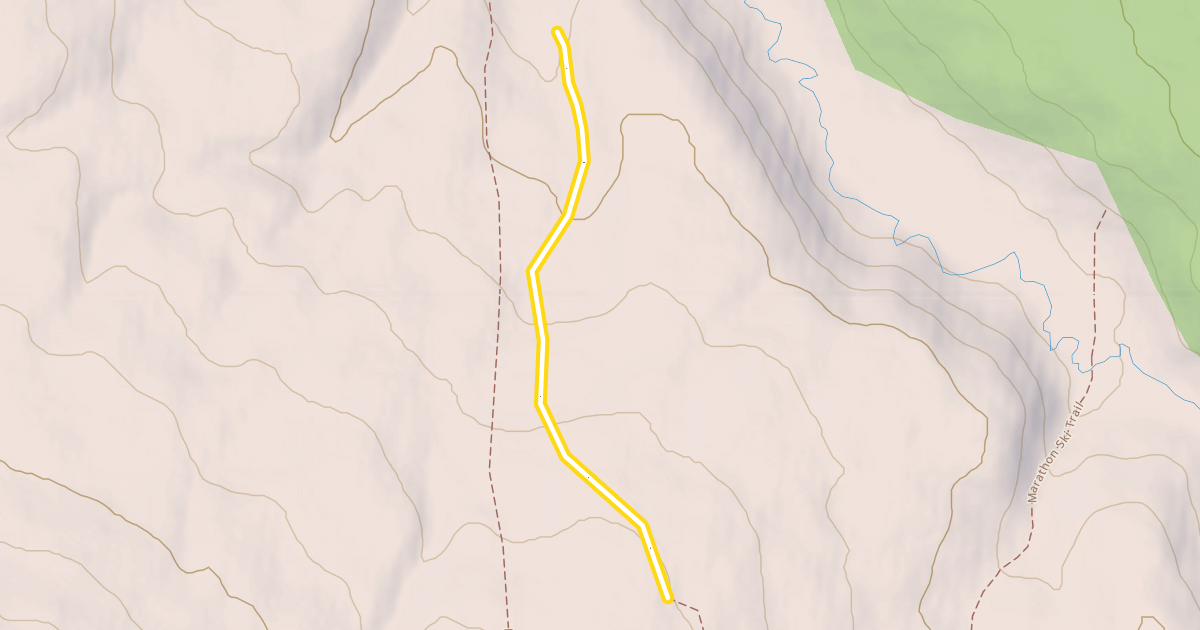 Map preview of Marathon Connector Trail