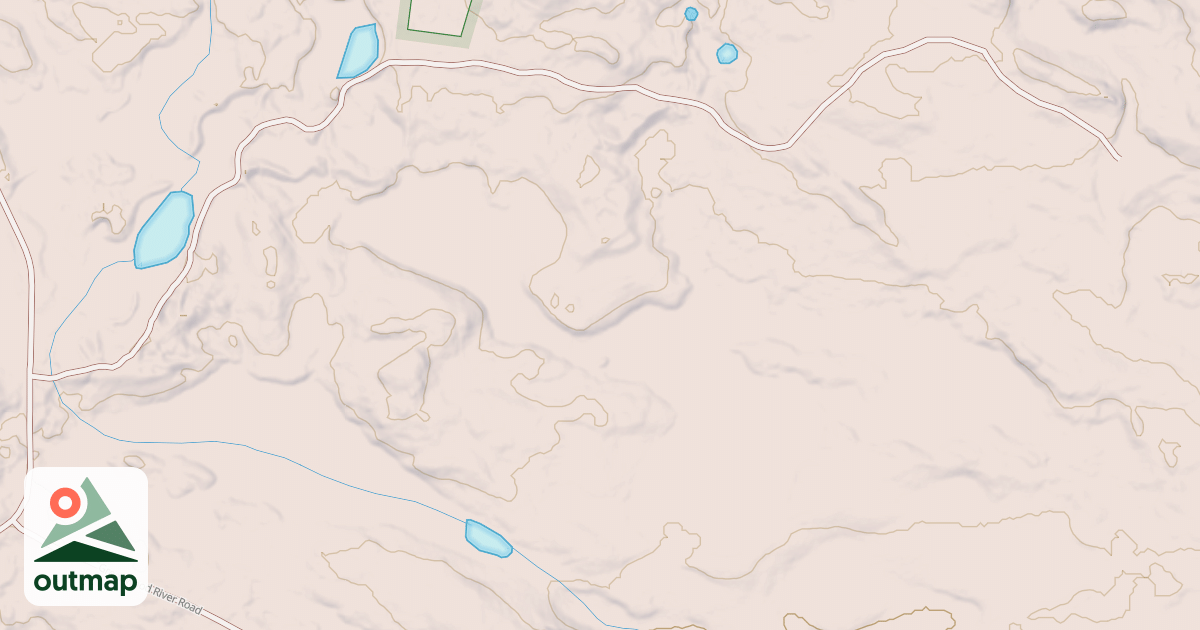 Map of BRULE RIVER SPUR G