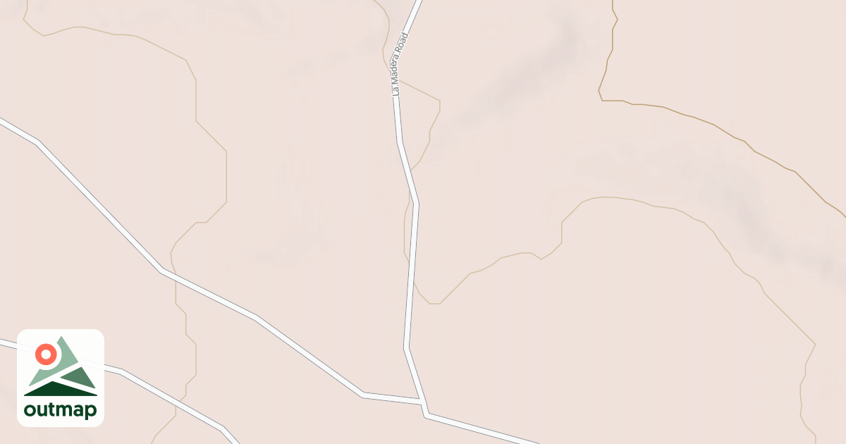 Map of LA MADERA