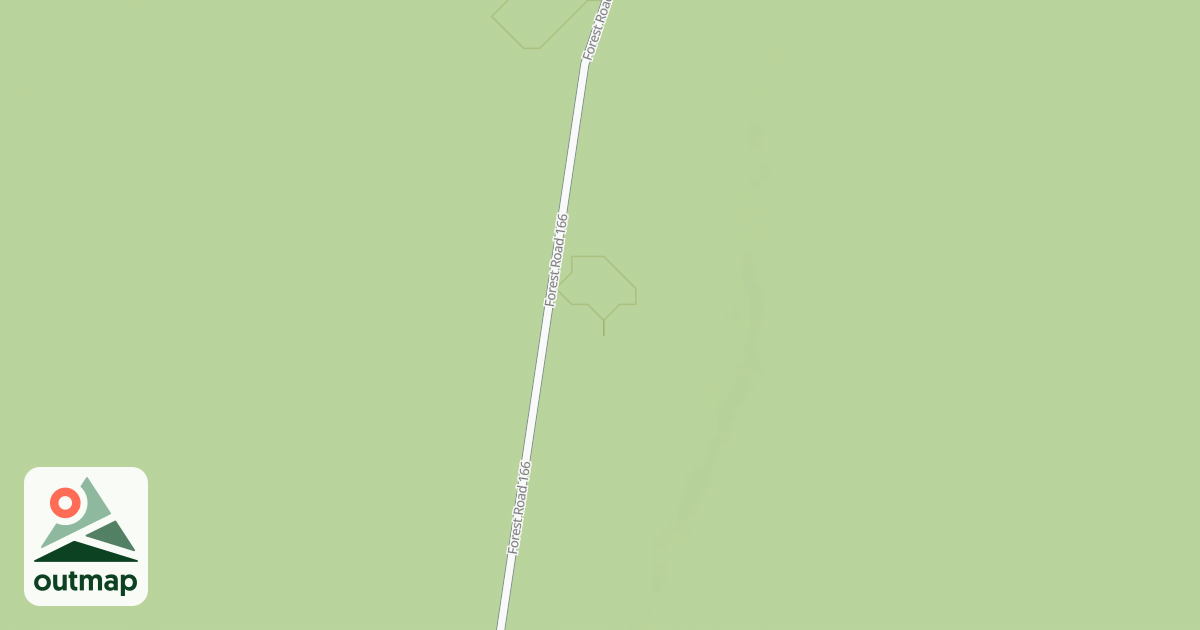 Map of FR 166J
