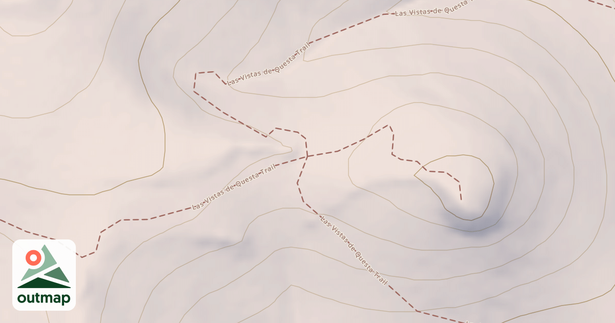 Map of Las Vistas De Questa Trail