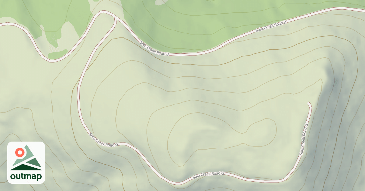 Map of SOLO CREEK G