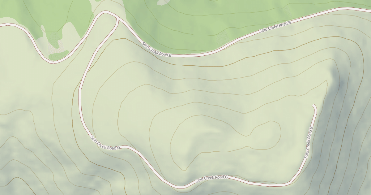 Map preview of SOLO CREEK G