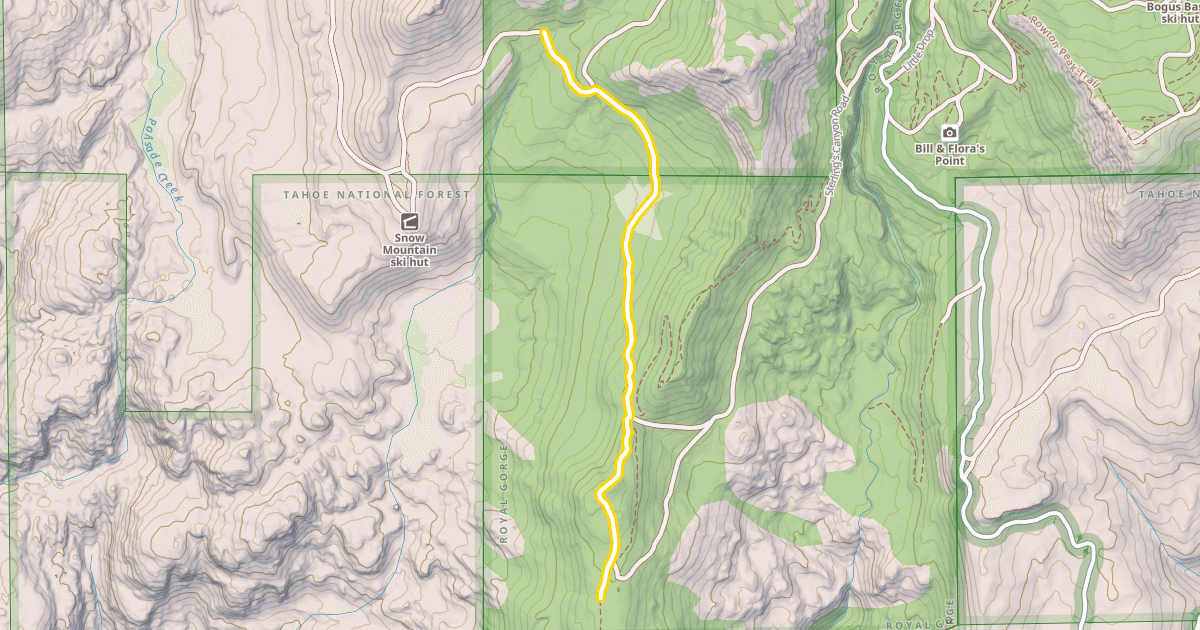 Map preview of Hellman Way