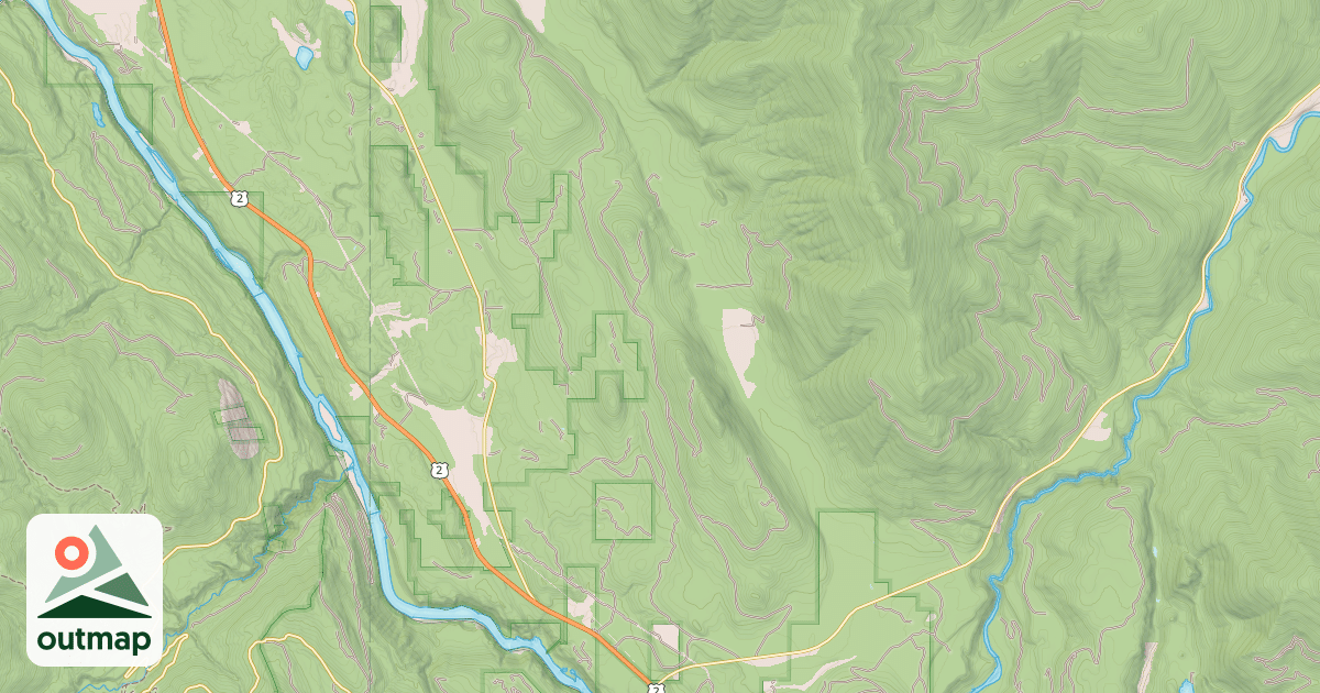 Map of COUGAR RIDGE