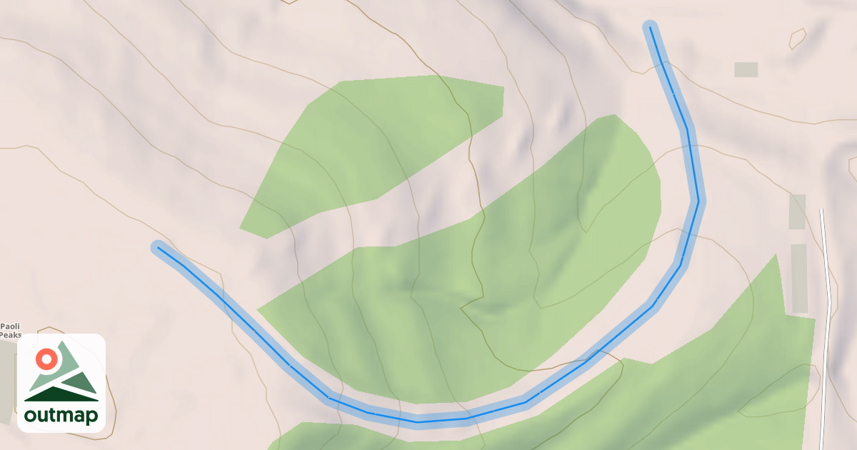 Map of Walnut Alley