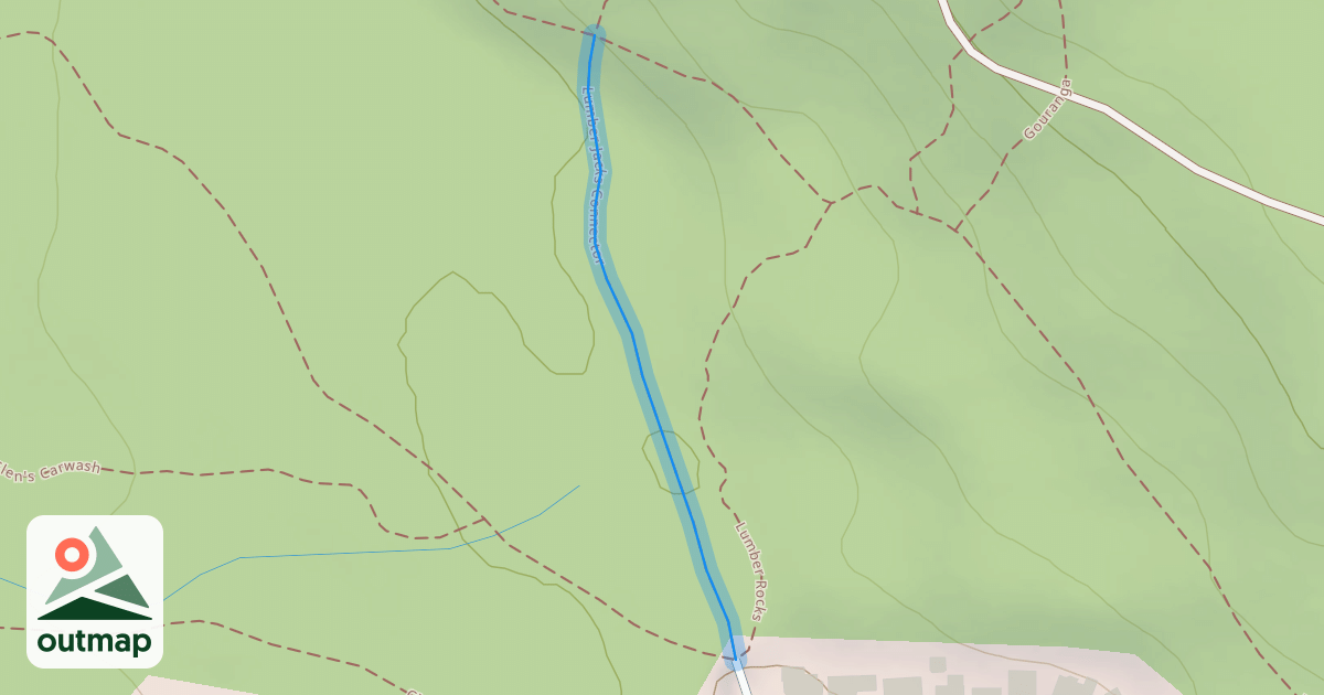 Map of Lumber Jacks Connector